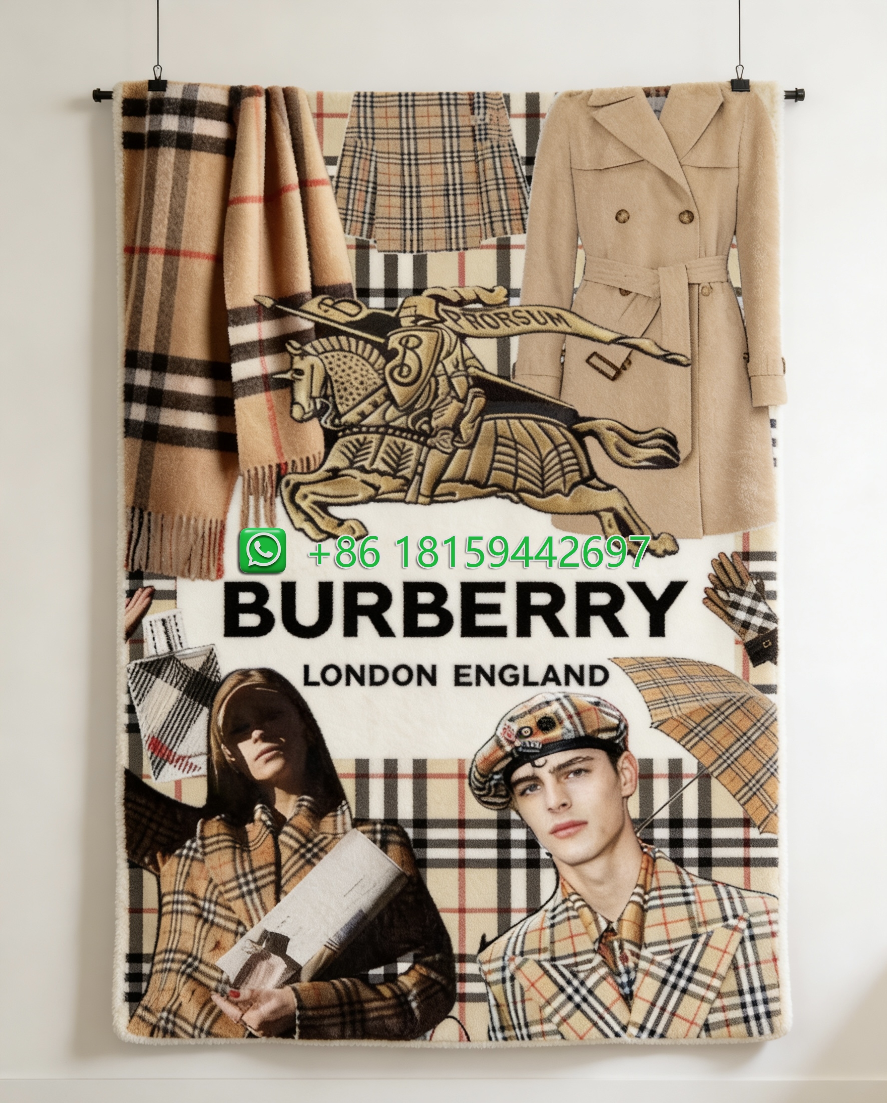 Burberry Throw Blankets
